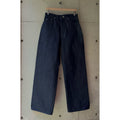 Straight-Wide Jeans Blue Selvedge Denim