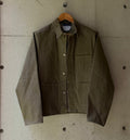 Chore Jacket Green Selvedge Denim