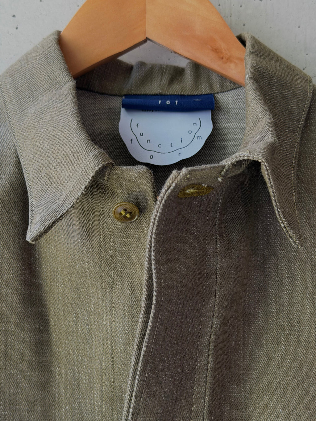 Chore Jacket Green Selvedge Denim