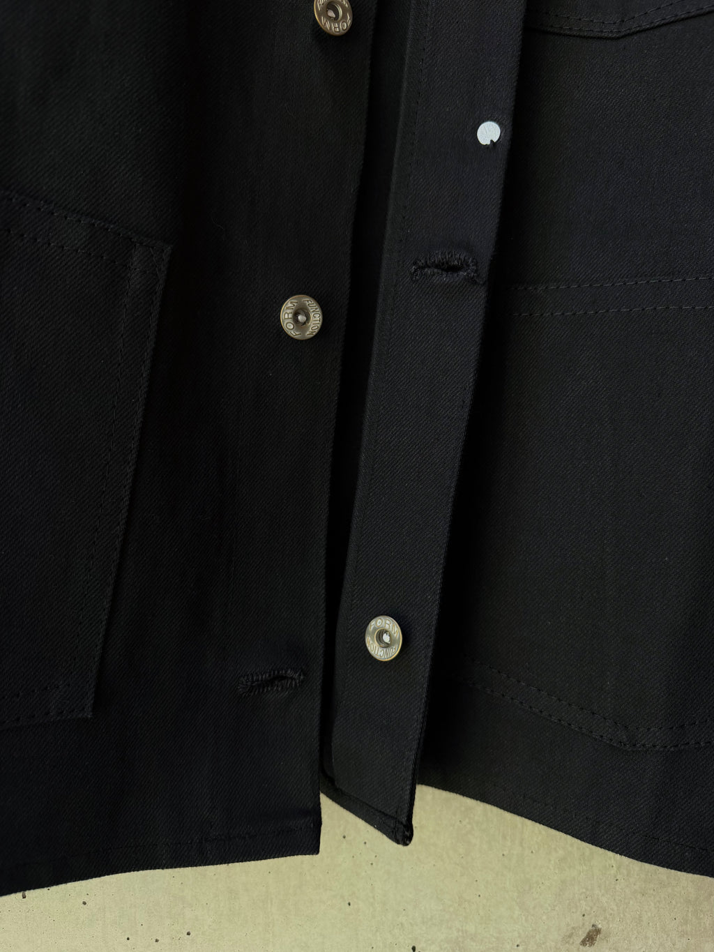 Chore Jacket Black Denim