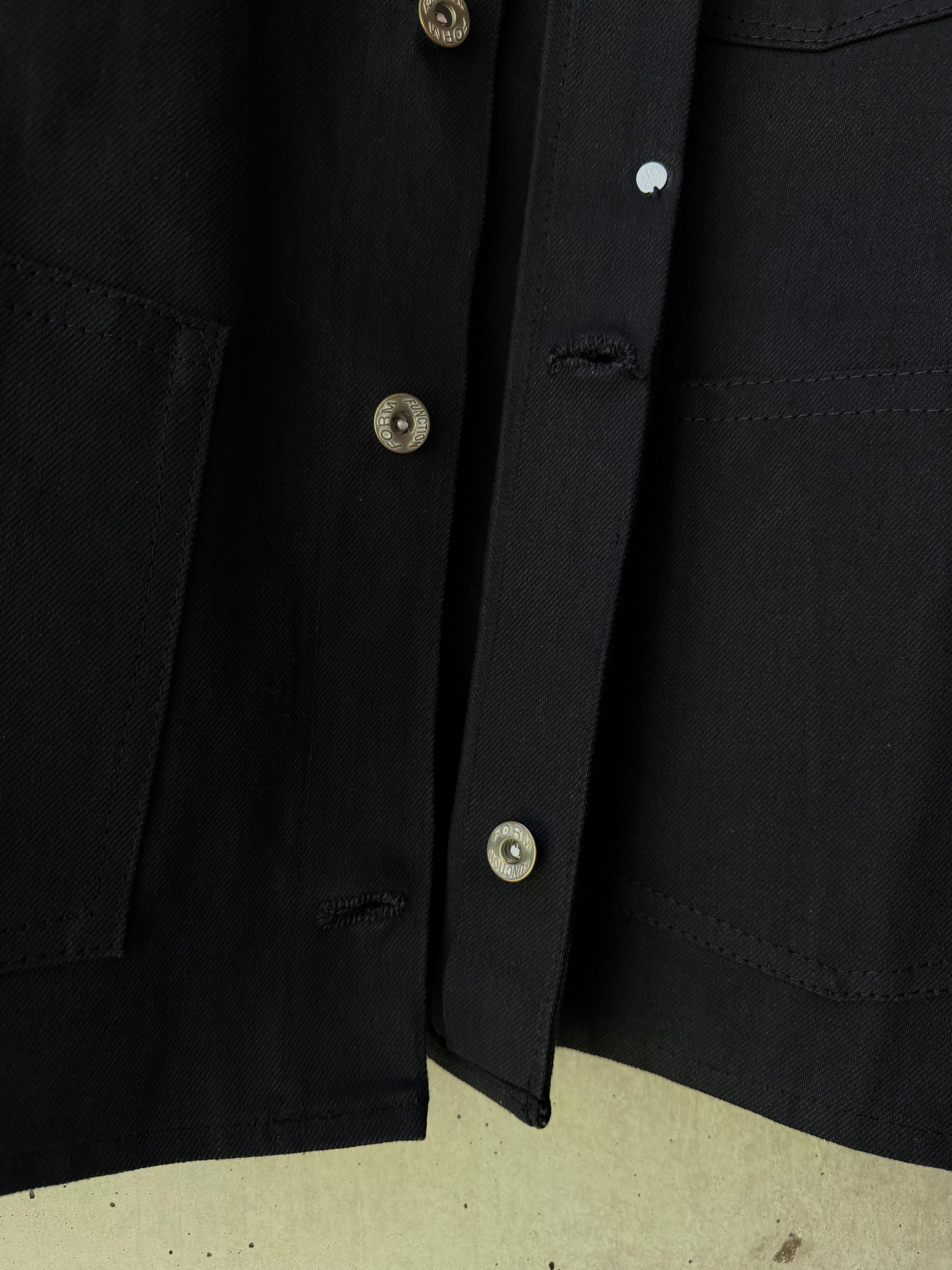 Chore Jacket Black Denim